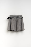 COORDINATO GRIGIO CON GONNA