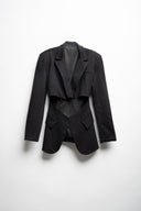 TAILLEUR CUT-OUT NERO