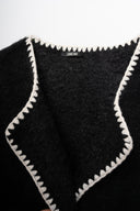 CAPPOTTO CARDIGAN NERO