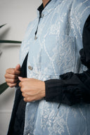 GILET JEANS PIZZO