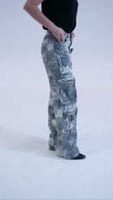 JEANS CARGO MILITARE