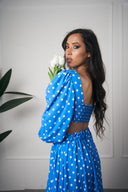 COORDINATO POIS BLU
