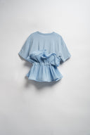 T-SHIRT VOLANT AZZURRA
