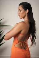 ABITO LUNGO SUMMER ARANCIONE