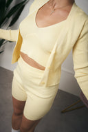 COORDINATO 3pz GIALLO