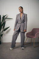 TAILLEUR GRIGIO DOPPIA FIBBIA