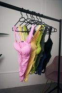 BODY CON SCOLLO A BALCONCINO