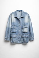 GIACCA OVER JEANS CARGO