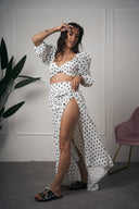COORDINATO POIS BIANCO