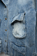 GIACCA OVER JEANS CARGO