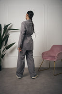 TAILLEUR GRIGIO DOPPIA FIBBIA