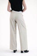 PANTALONE GESSATO BEIGE