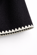 CAPPOTTO SCIARPA NERO