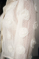 CAMICIA UNCINETTO CON FIORI