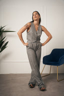 TAILLEUR GILET GESSATO GRIGIO