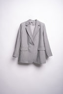 TAILLEUR BLAZER E GONNA GESSATO