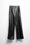 COORDINATO IN PELLE CROP