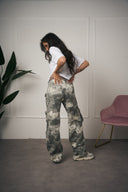JEANS CARGO MILITARE