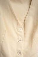 TAILLEUR GILET GESSATO BEIGE