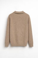 MAGLIONE CAFFÈ ZIP