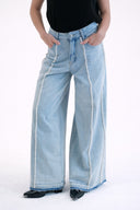 JEANS CON PERLE