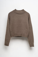 COORDINATO IN MAGLIA MARRONE