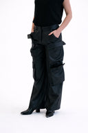 PANTALONE CARGO PELLE