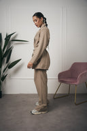 TAILLEUR MOKA DOPPIA FIBBIA