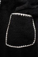 CAPPOTTO CARDIGAN NERO