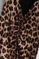 ABITO LUNGO LEOPARDATO