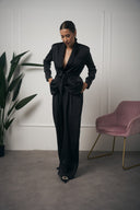 TAILLEUR IN RASO NERO