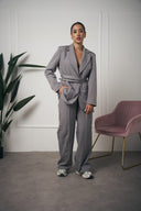 TAILLEUR GRIGIO DOPPIA FIBBIA