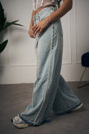 JEANS CON PERLE
