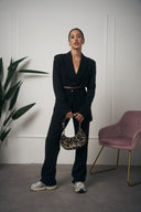 TAILLEUR CUT-OUT NERO