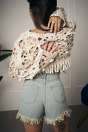 TOP CROP UNCINETTO BEIGE