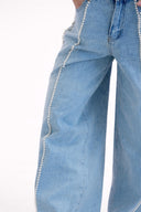 JEANS CON PERLE