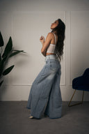 JEANS PALAZZO CHIARI