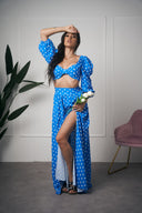 COORDINATO POIS BLU