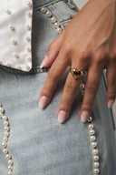 JEANS CON PERLE