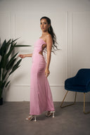 ABITO LUNGO SUMMER ROSA