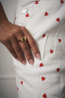 ANELLO DOPPIO CUORE