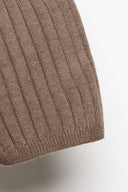 COORDINATO IN MAGLIA MARRONE