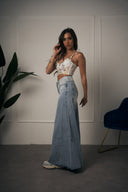 JEANS PALAZZO CHIARI