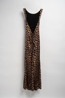 ABITO LUNGO LEOPARDATO