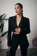 TAILLEUR CUT-OUT NERO