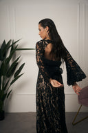 ABITO ELEGANTE IN PIZZO NERO