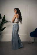 JEANS PALAZZO CHIARI
