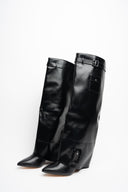 STIVALE TASCHE PELLE
