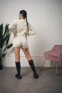 COORDINATO LANA BIANCO