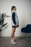 GILET JEANS PIZZO